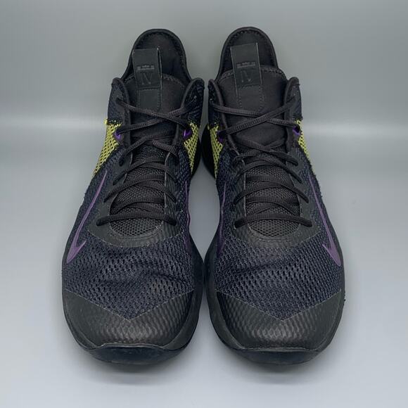 Nike LeBron Witness 4 Black/Opti Yellow Basketball‎ Shoes BV7427-004 Men's Sz13 - Picture 2 of 10